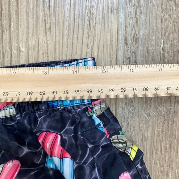 Neff - Mens Daily Hot Tub Pool Party Swim Trunks Shorts Hot Dog Unicorn - Size S - Picture 4 of 6